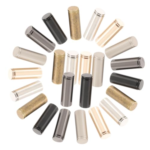 HOODANCOS Cord End Caps for Drawstrings 24pcs Metal Shoelace Tips Replacement for Shoelace Pants Drawstring Cords