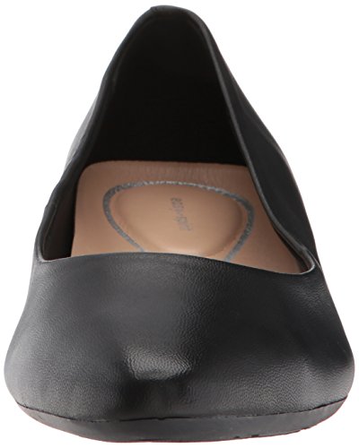 Easy Spirit Women's Caldise Pump, Black Leather, 8 #TOP1