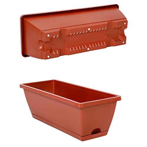 Birdrock Home 5-Tier Vertical Garden Planter Bed | Raised Flower Stand | Rolling Plant Tower | Weather Resistant Box | Indoor Or Outdoor | Herbs Flowers Berry’s Vegetables | Metal #TOP7