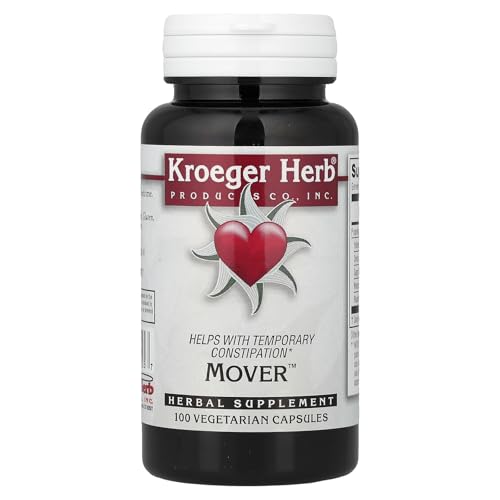 Kroeger Herb Mover Vegetarian Capsules, 100 Count