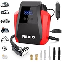 12V DC Portable Tire Inflator Air Compressor with Digital Pressure Gauge only .49: eDeal Info