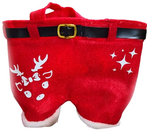 Nikolaus Hose, Weihnachtsmann-Hose(Rentier mit Schleife)