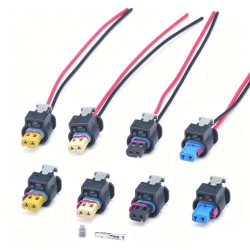 Enchufe sensor de coche de 2 pines para reparar fallos de encendido en VW 4F0973702A 3