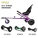 Hiboy HC-02 Hoverboard Go Kart with Rear Suspension Seat Attachment Accessory for 6.5