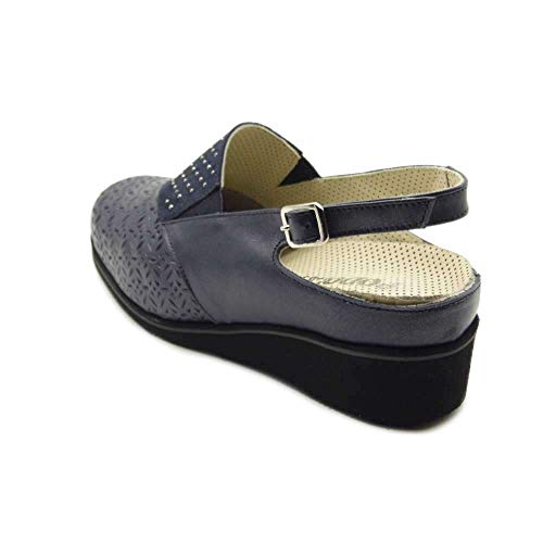 Podoline Scarpe per Diabetici Villorba, Blu, 34