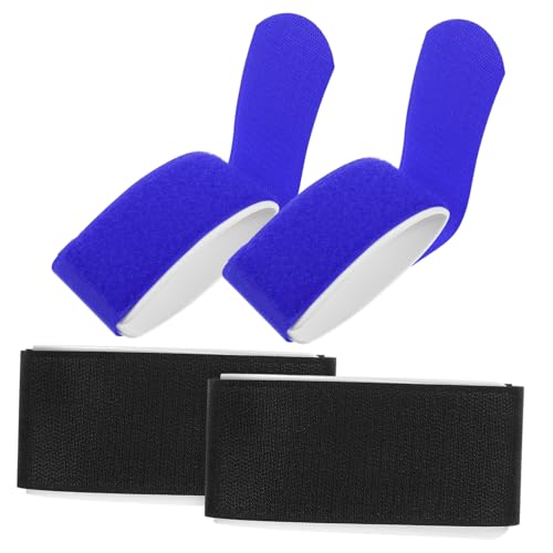 Toddmomy 4pcs Adjustable Snowboard Fixing Straps Lightweight Ski Binding Bands for Securely Carrying Gear Versatile Accessories for Snowboard and Ski Storage in