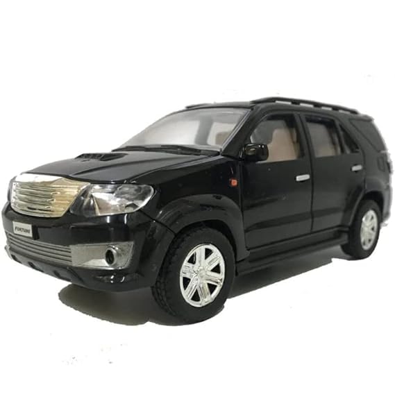 BEST DEALS Toy Car for Boys, Pull Back Toyota Fortuner Car, Die Cast Scale Model, Compact Sturdy Toy Car(Black) (B0D5HYLGN8) Amazon Price History, Amazon Price Tracker