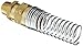 EATON Weatherhead 33808B-Y38 Male Connector Fitting, Spring Guard, CA360 Brass, 1/2