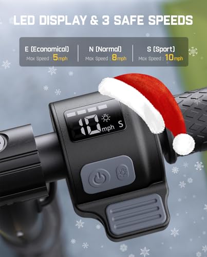 FanttikRide C9 Pro Kids Electric Scooter Ages 8-12, Colorful Rainbow Lights, E-Scooter for Kids 3.9-5.2 ft, 132 lbs, 5 Miles Range, Up to 40 min... - Image 4