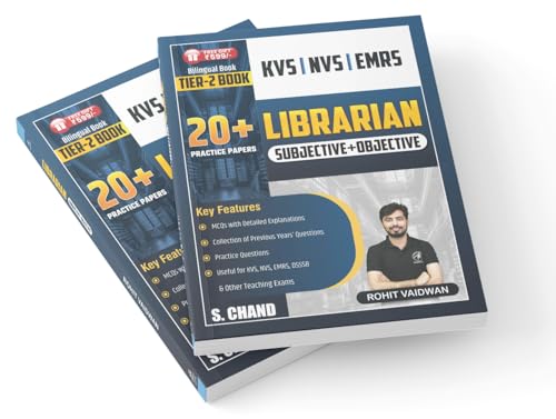 Image of Librarian (Subjective + Objective) UP LT Grade KVS /NVS /EMRS Exam & Other Teaching Exams 2026 | Tier 2 Book 2026 | 20+ Practice Papers | MCQ, Practice Questions, PYQ Previous Year Question in Bilingual