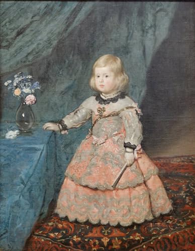 Pinturas famosas cuadro en lienzo la principessa Margaret Velázquez decoración 60x90