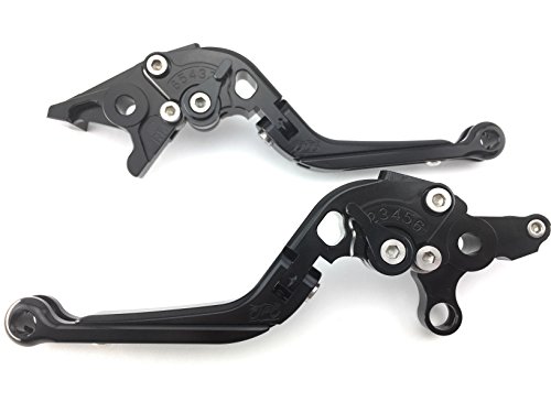 Palancas ajustables plegables Honda VFR 750 800 aluminio negro