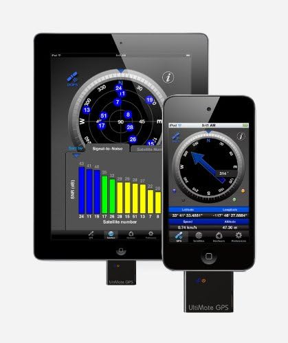 Emprum UltiMate GPS Receiver for iPod touch, iPhone, iPad and desktop/laptop computers