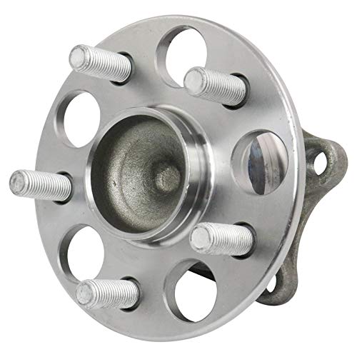 Image of TRQ Rear Wheel Bearing and Hub Assembly Set 2 Piece Compatible with 11-17 Lexus CT200h 16-17 Toyota Prius 18-22 Prius with OE Aisin Hub Assembly 18-22 Prime OE Aisin