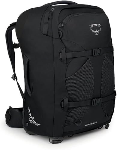 Osprey Farpoint Uomo Zaino da viaggio, 40L, Black, O/S