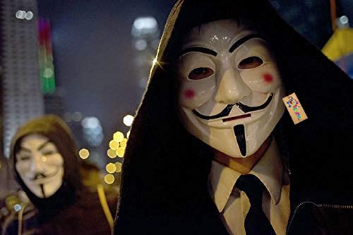 Western Era Vendetta Comic Anonymous Face Mask (White) (B07MMTKZHX) Amazon Price History, Amazon Price Tracker