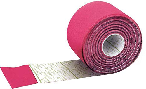 Gatapex Medical Physiotape - Vendaje neuromuscular para kinesiología (5,5 m x 5 cm), color rosa