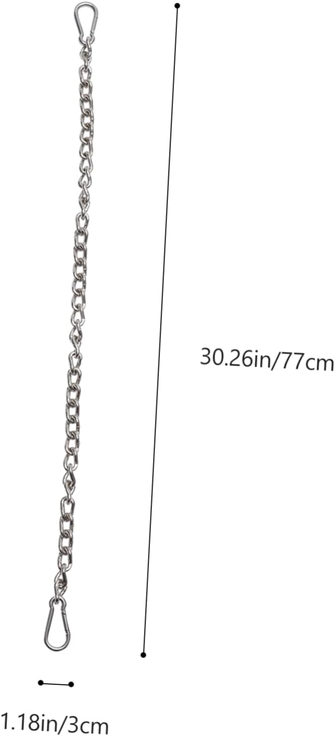 2pcs Hammock Extension Strap Heavy Duty Swing Chain Steel Chain Heavy Duty for Outdoor Activities