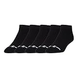 Under Armour Men's Charged Cotton No Show Socks, Black, Medium