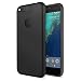 Google Pixel Case, Trianium [SnapOn Cases] Modern Classic Matte Black Slim Design Premium Protective Thin Case Bumper + Scratch Resistant Cases Hard Cover for Google Pixel 2016 - Black (TM000085)