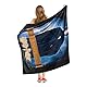 Northwest Harry Potter Silk Touch Überwurfdecke, 127 x 152,4 cm, Snape