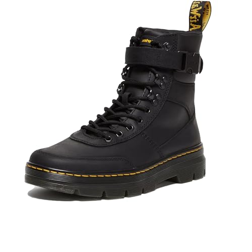 Dr. Martens 27801001 Combs Amphibians Unisex Black Wyoming & Black Pu Polyurethane 44