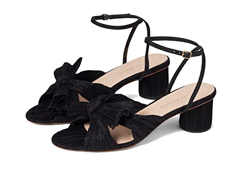 Image of Loeffler Randall Women's Dahlia Pleated Bow Heels with Ankle Strap