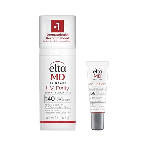 EltaMD UV Daily SPF 40 Face Sunscreen Moisturizer with Zinc Oxide...