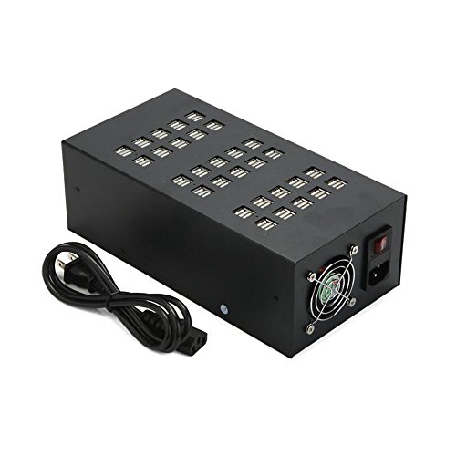 USB Charging Station,Chicheng 110V Input 350W 60-Port Wall Charger for iPhone 7/6/Plus/6/5S/5C/5/4S, iPad Pro/Air/Mini/3/2/1 Adapt to The Hotel/School/Shopping malls(60 Ports)