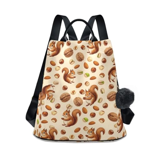 Sac à dos femme écureuils mignons idéal pour vos balades et voyages