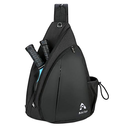 ALLRIER Pickleball Sling Bag - Reversible Chest Bag Crossbody Backpack Holds Several Paddles