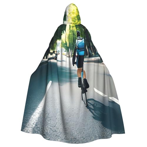 Cape à capuche imprimée voiture pour vos célébrations en plein air et festivals cosplay