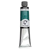 Royal Talens Van Gogh Artists' Oil Color, 200ml Tube, Turquoise Blue (02085223)