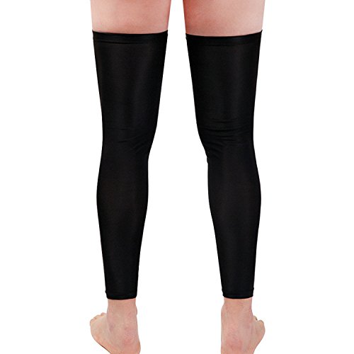 Generic XXXL : UV Sun Protection Cycling Leg Warmers Sunscreen Spring Summer Men Women Mountain Bike Cycle Leg Sleeve for Women-image-15