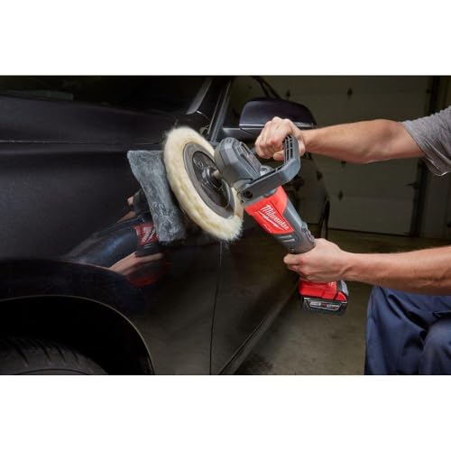Milwaukee 2738-20 M18 18-Volt Fuel Lithium-Ion Brushless Cordless 7 inch Variable Speed Polisher (Tool-Only) - image 7