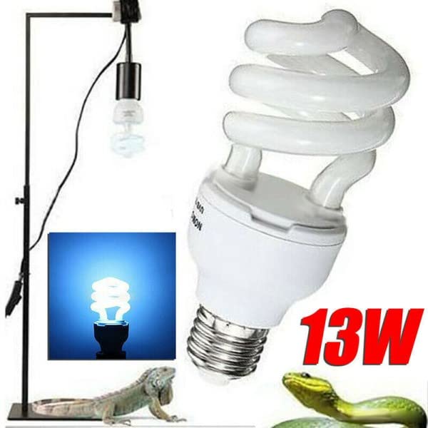 Trade Shop - Lampada Fluorescente Uvb 10.0 Luce Solare Rettili Habitat Estremamente Luminoso