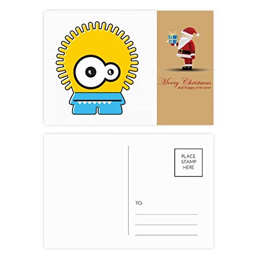 Cartes postales Universe Alien et monstre jaune pour surprendre vos proches à Noël