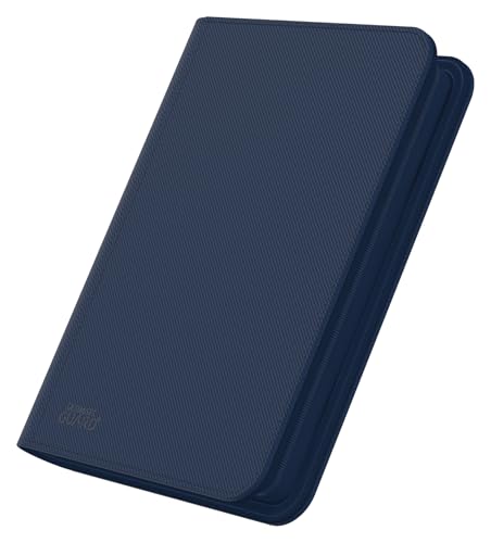 Image of Ultimate Guard Zipfolio 160 - 8 Pocket Xenoskin Dark Blue