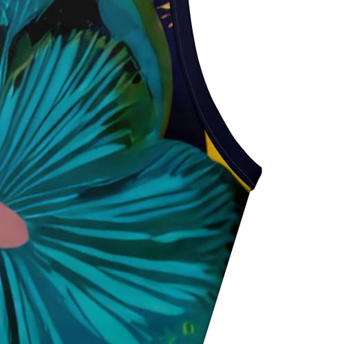 Image of SUZONANA Women's Plus Size Summer Dresses Spaghetti Print Maxi Dresses Long Loose Sundresses