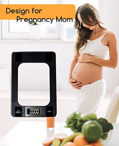 Kitchen Scale, Food Scale Digital Weight Grams, Ounces And Other Units, Digital Food Scale Specially Designed For Pregnant Women And Mothers, 15Kg Large Range Kitchen Scale To Meet All Your Needs #TOP1