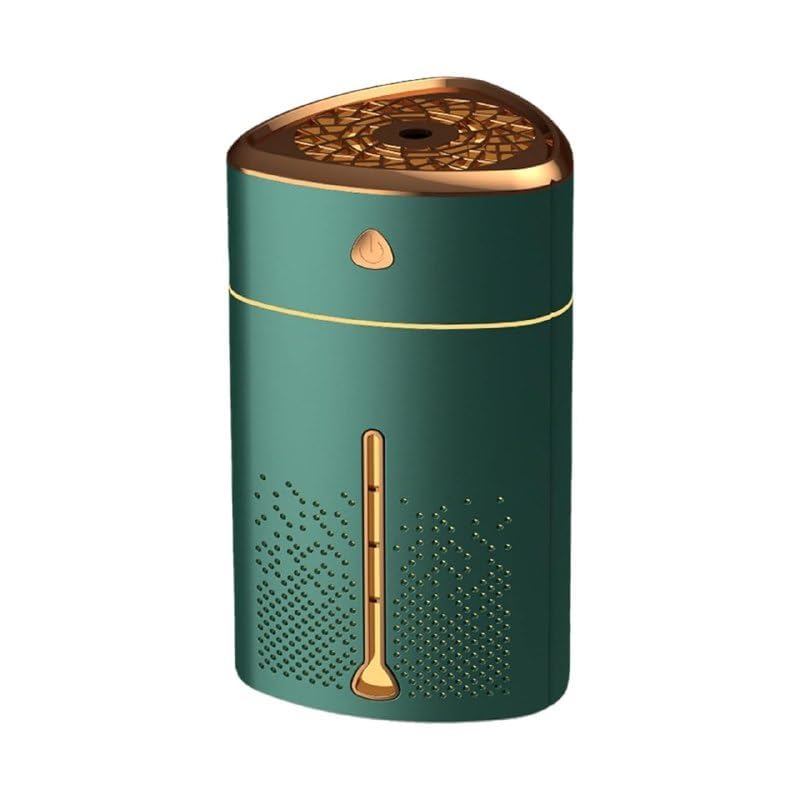 ‎JETVEEK Quiet Cool Triangle Humidifier Super Quiet Auto Shut-Off Ice Fog Mist Humidifier Cool Mist Humidifiers For Room Office Spa Nursery Living Room (1000ML) (MultiColor) (Design-5)