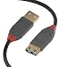 Produktbild LINDY 36760 0, 5m USB 3.0 Typ A Verlängerungskabel, anthra Line Anthrazit, 0,5 m