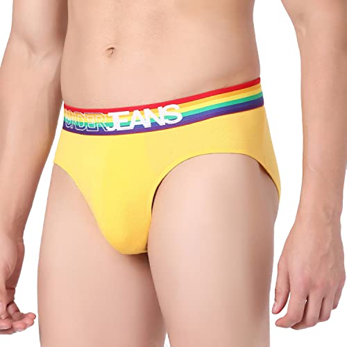 Image of Underjeans Men Cotton Blend Brief