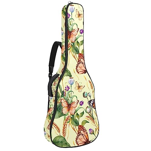 Housse étanche pour guitare acoustique de 104,4 à 106,7 cm avec bandoulière réglable, Multicolore 9., 42.9×16.9×4.7 in, Sacs pour guitare acoustique - Les Beatles, Paul McCartney, John Lennon, RIngo Starr, George Harrison Housse étanche pour guitare acoustique de 104,4 à 106,7 cm avec bandoulière réglable, Multicolore 9., 42.9x16.9x4.7 in, Sacs pour guitare acoustique