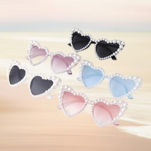 ADE WU Heart Shaped Sunglasses Women Vintage Retro Heart Cat Eye Sun Glasses UV Protection4