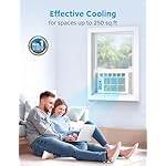 Midea 6,000 BTU Window Air Conditioner, 3-in-1 Cool/Fan/Dehumidifier Window AC Unit, Easycool Air Conditioner with Remote Control, Cools up to 250 Sq. Ft., Fits bedroom, study, office - Image 3