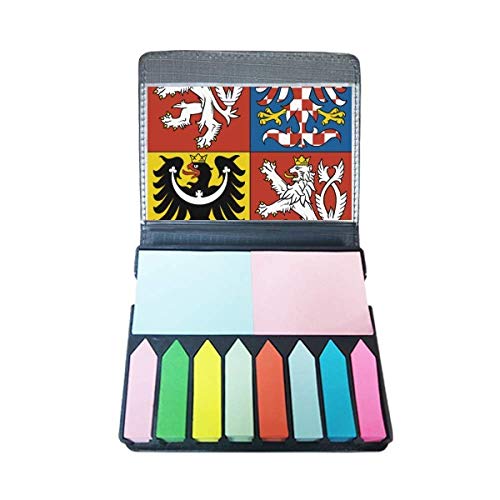 Emblème national tchèque boîte de marque-page couleur pour le bureau