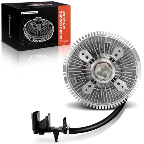 A-Premium Electronic Radiator Cooling Fan Clutch Compatible with Chevy Trailblazer SSR & GMC Envoy Bravada & Saab 9-7x & Buick Rainier 2002 2003 2004 2005 2006 2007 2008 2009-4.2L 5.3L 6.0L
