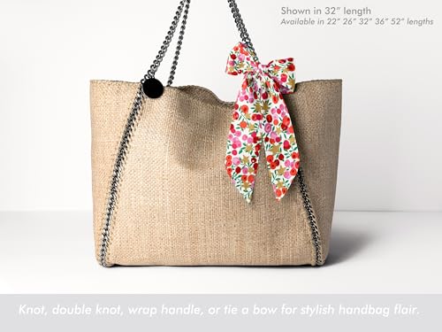 Purse, Head, Neck Scarf - Choose Length - Wiltshire Star Pink Skinny Scarf Headband, Handbag/Purse flair - Tana Lawn Cotton, Metallic Stars3