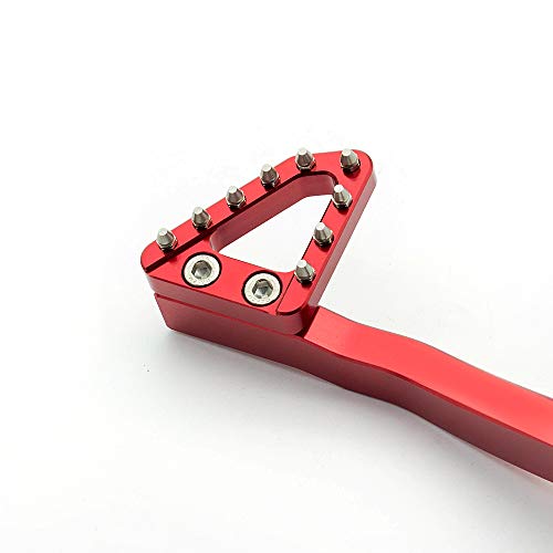 FXCNC Racing CNC Dirt Bike Rear Brake Arm Pedal Shift Lever Shifter Peg Compatible with Honda CRF230F CRF 230F 2003-2009, CRF150F 2012-2017, CRF230F 2012-2019